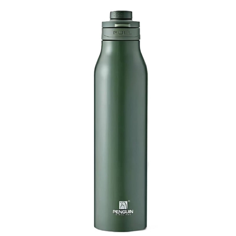 800ml Slim Stainless Steel Vacuum Flask – Imported Thermal Bottle for Hot & Cold Drinks