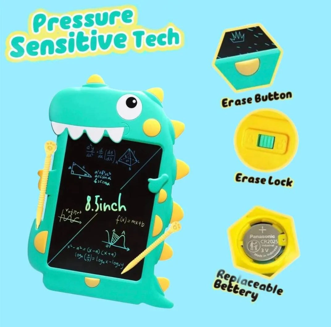 Dinosaur LCD Writing Tablet for Kids – Fun Doodle Board & Educational Toy for Boys and Girls