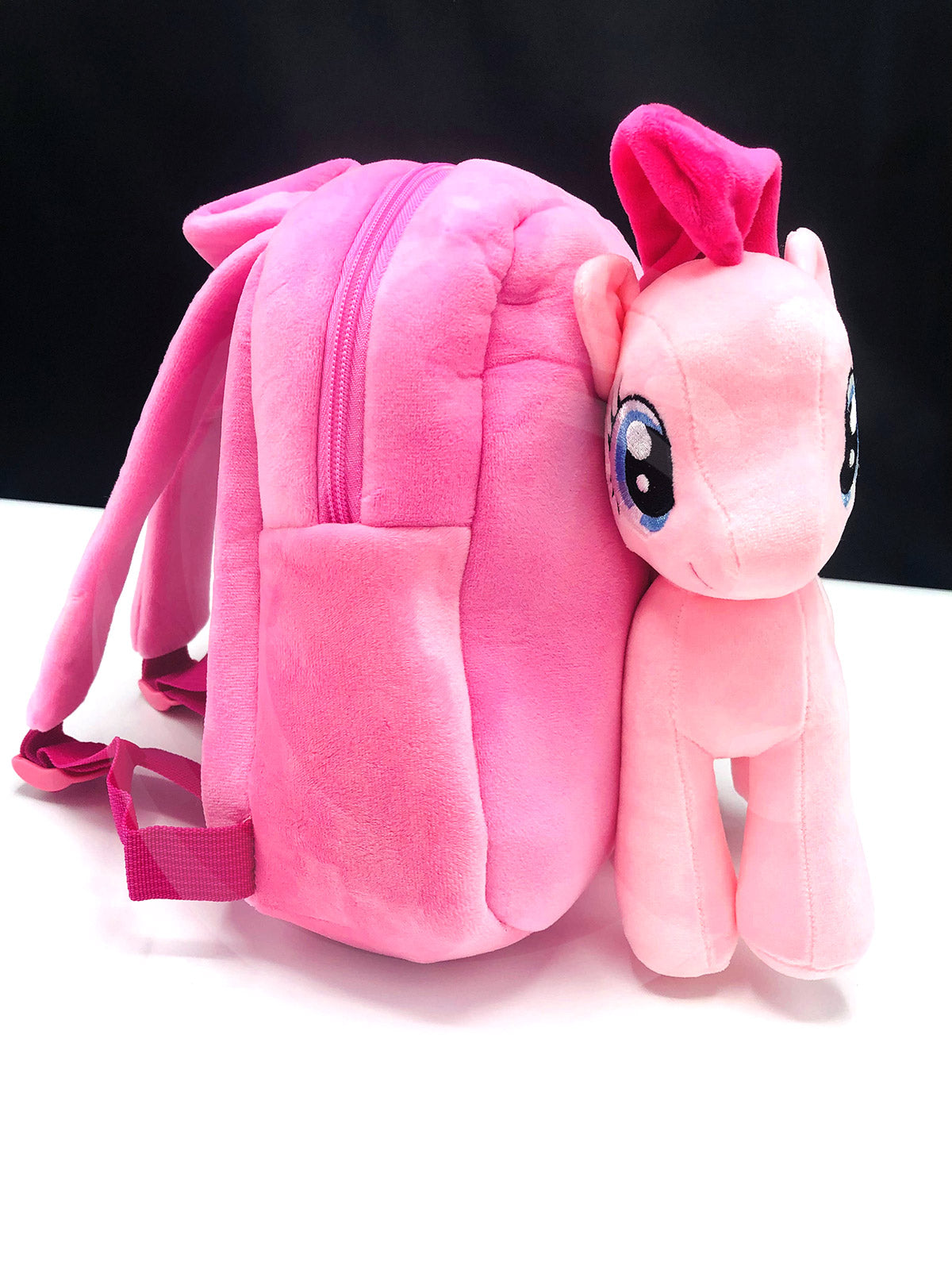 Charming Unicorn & Pony Backpack for Girls – Plush Toy Bag for Snacks, Books & Gifts