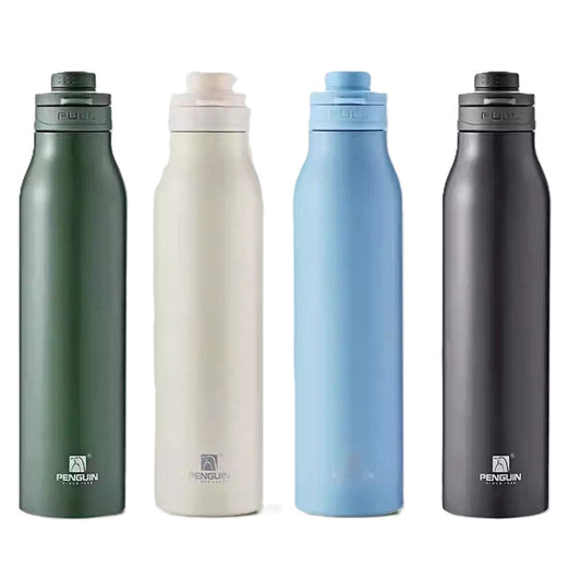 800ml Slim Stainless Steel Vacuum Flask – Imported Thermal Bottle for Hot & Cold Drinks
