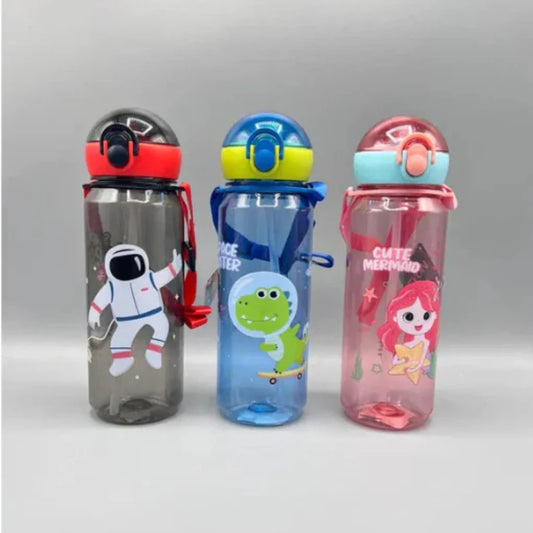 Leak-Proof Tritan 630ml Flip Top Bottle - Durable & Convenient