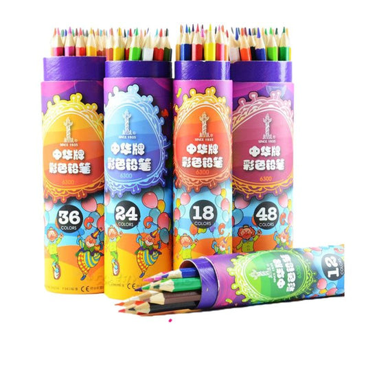 Genuine Colored Pencil Set for Kids & Students – Available in 12, 24, 36, Variants