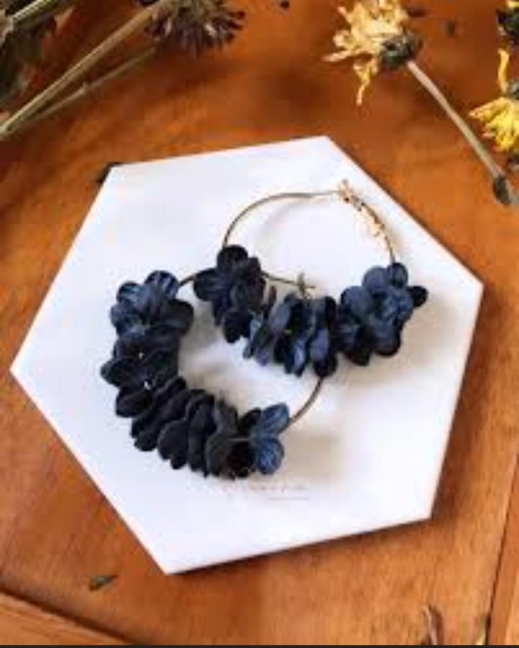 Fabric Flower Versatile Earrings, Personalized Fake Flower Long Style, Elegant Earrings for Women