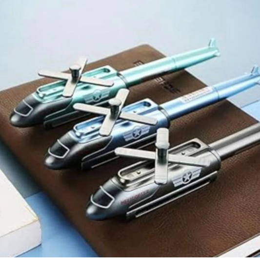 Helicopter Shape Gel Pen for Kids & Students – Fun Chopper Pen for Boys & Girls | Beautiful Gel Pen Design