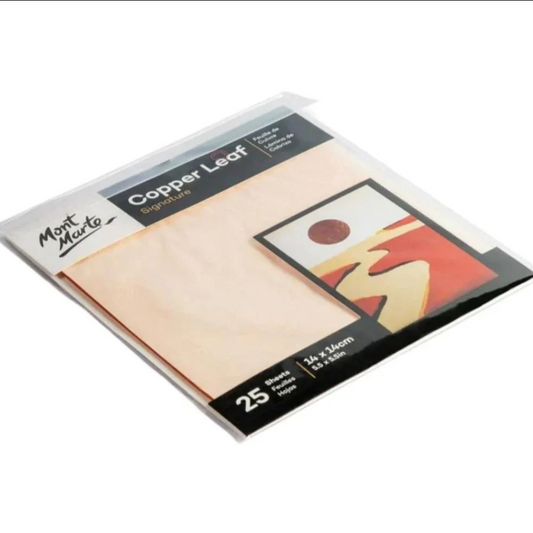 Mont Marte Copper Leaf Pack Of 25