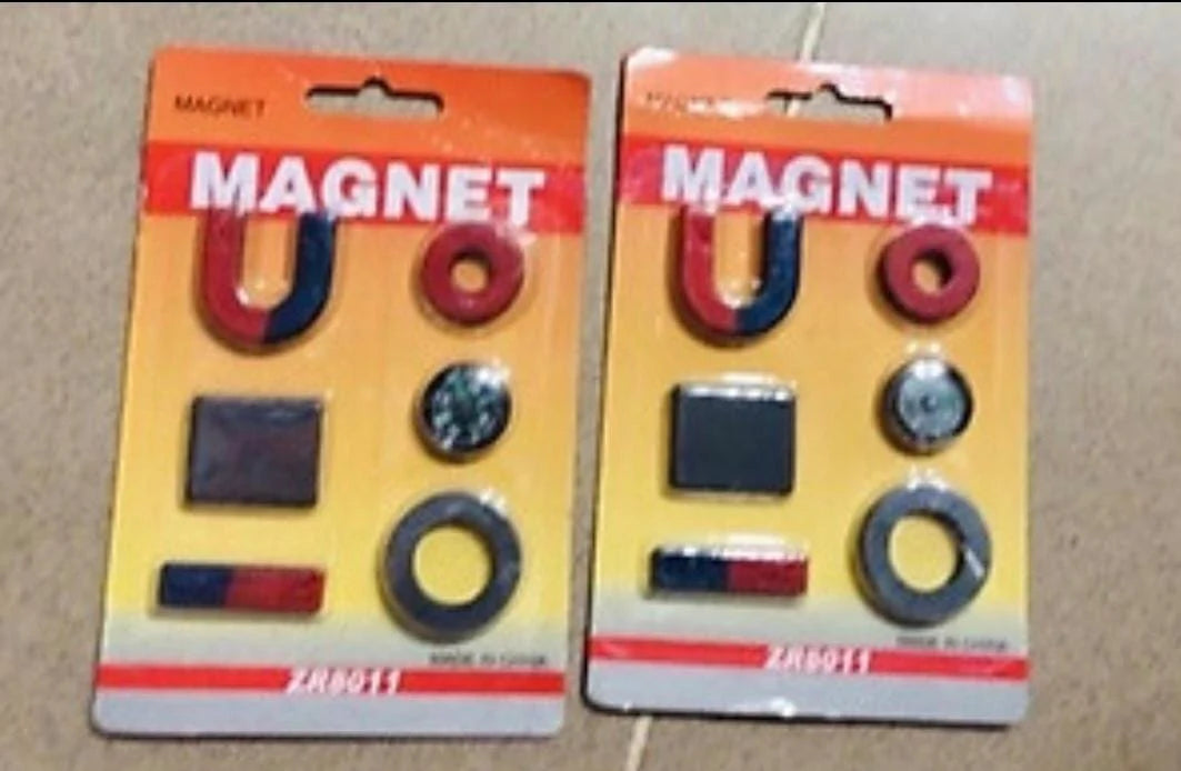 Magnet Set - Magnetic Blocks & Shapes for Students - Fun & Educational Magnet Games