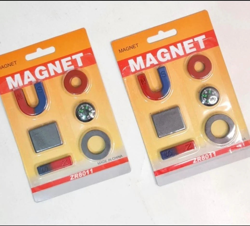 Magnet Set - Magnetic Blocks & Shapes for Students - Fun & Educational Magnet Games