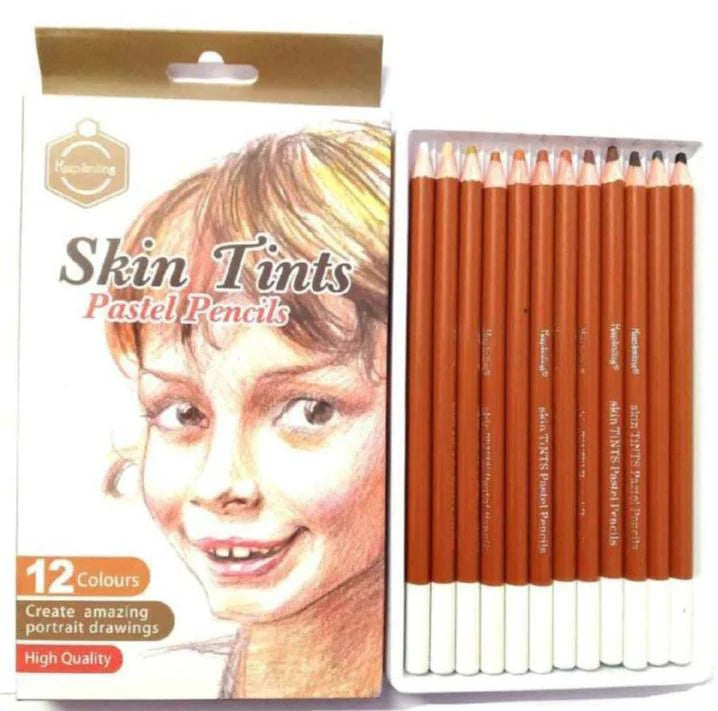 Keep Smiling Skin Tints Pastel Pencil - High Quality Skin Tone Shades