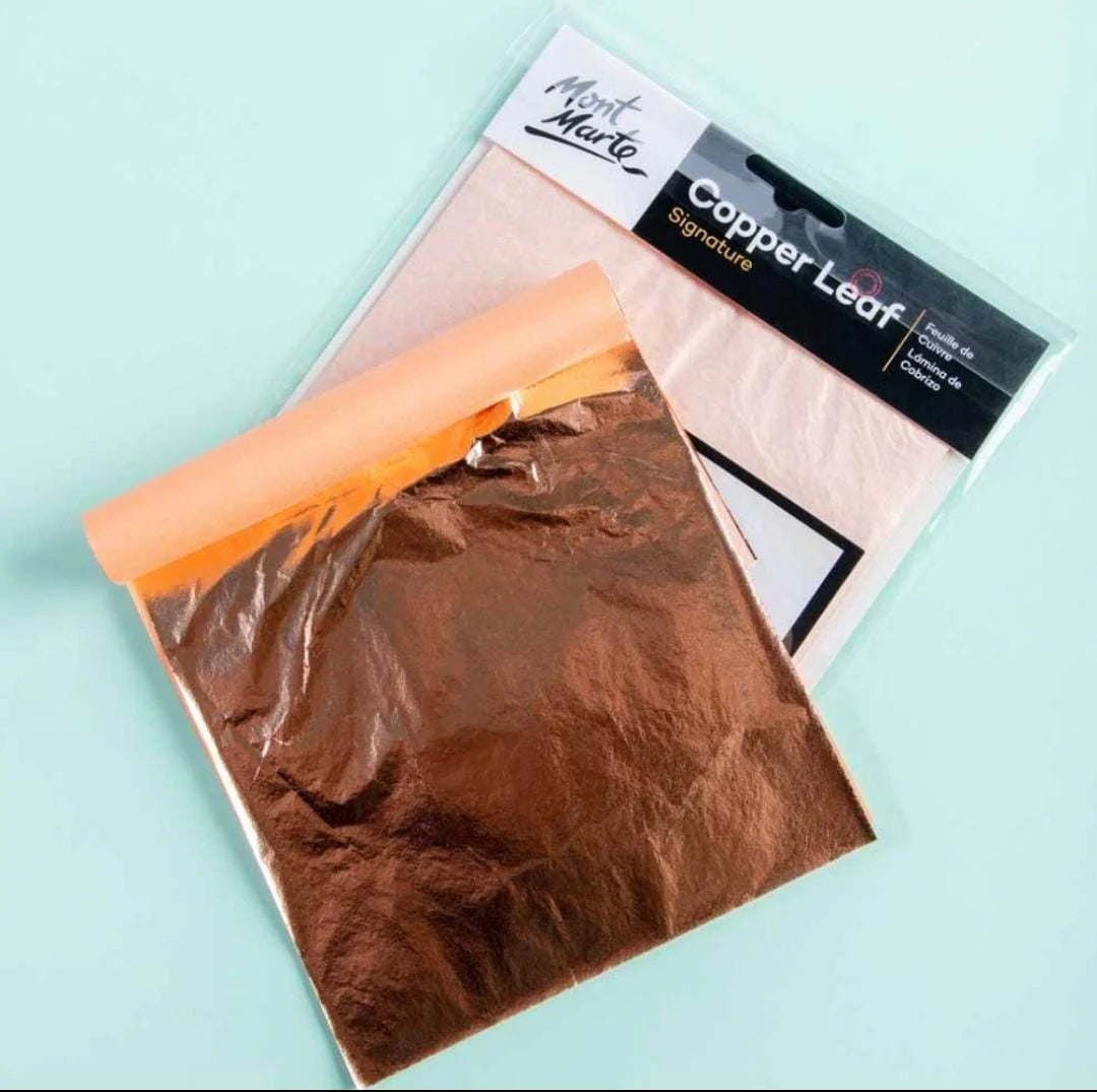 Mont Marte Copper Leaf Pack Of 25