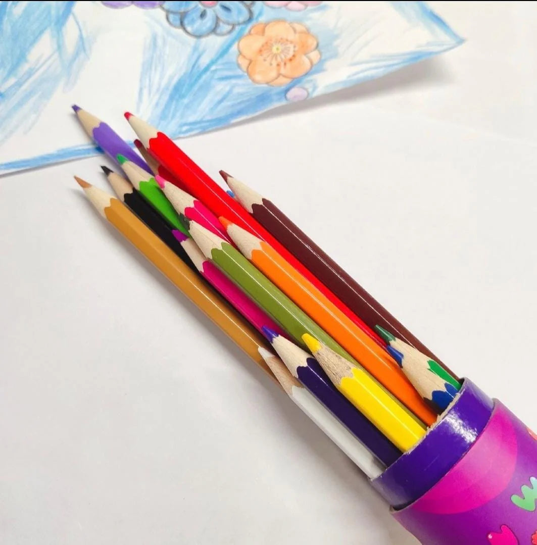 Genuine Colored Pencil Set for Kids & Students – Available in 12, 24, 36, Variants
