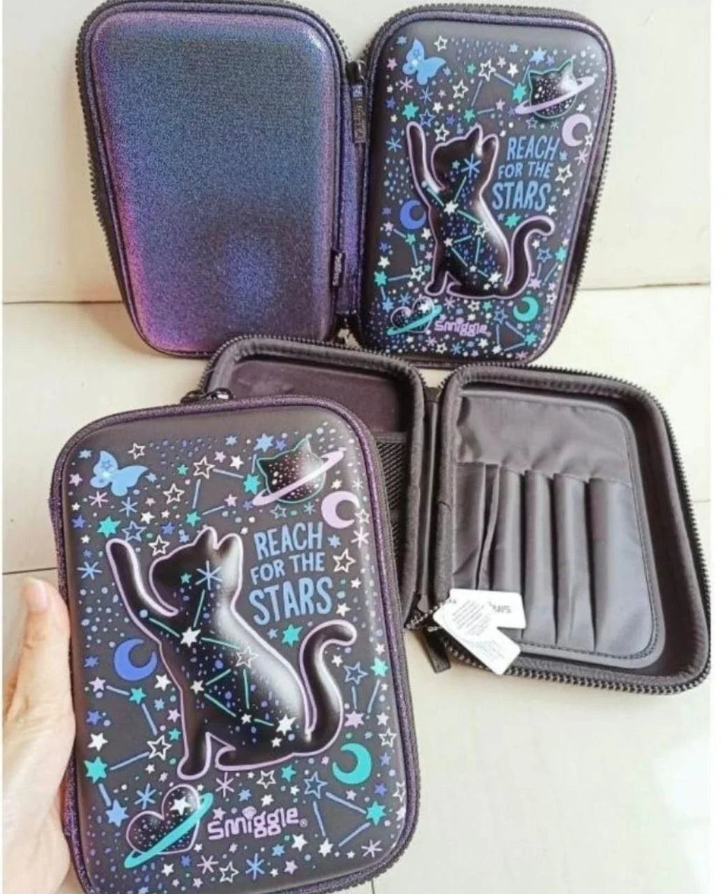 SMIGGLE Pencil Pouch (REACH FOR THE STARS)