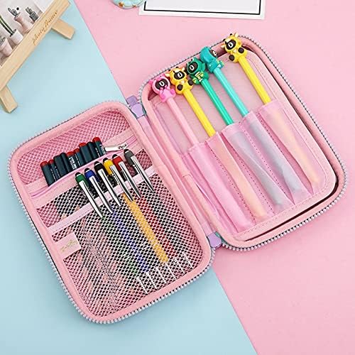 Kawaii Unicorn EVA Pencil Case – Gradient Flamingo Pen Box for School, Office & Gift Use