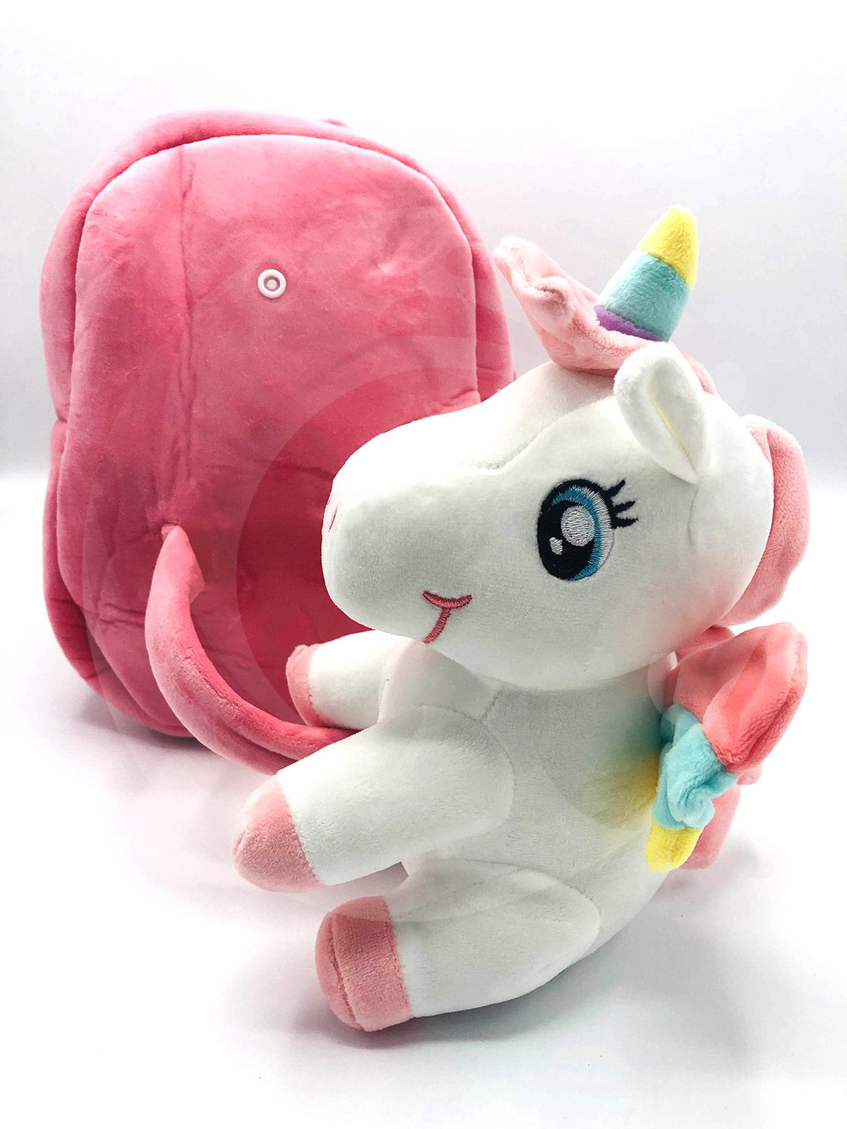 Charming Unicorn & Pony Backpack for Girls – Plush Toy Bag for Snacks, Books & Gifts