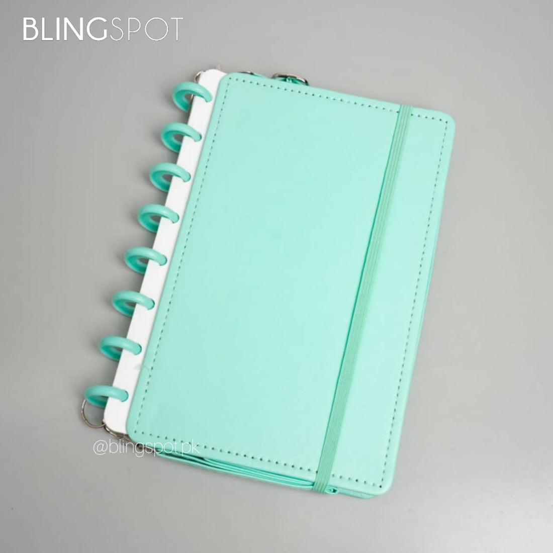 Trendy A5 Shoulder Bag Style Diary for Girls - Fun Faux Leather Journal with Strap, 160 Lined Pages, Elastic Closure, Available in Hot Pink, Yellow, Turquoise, Pastel Blue